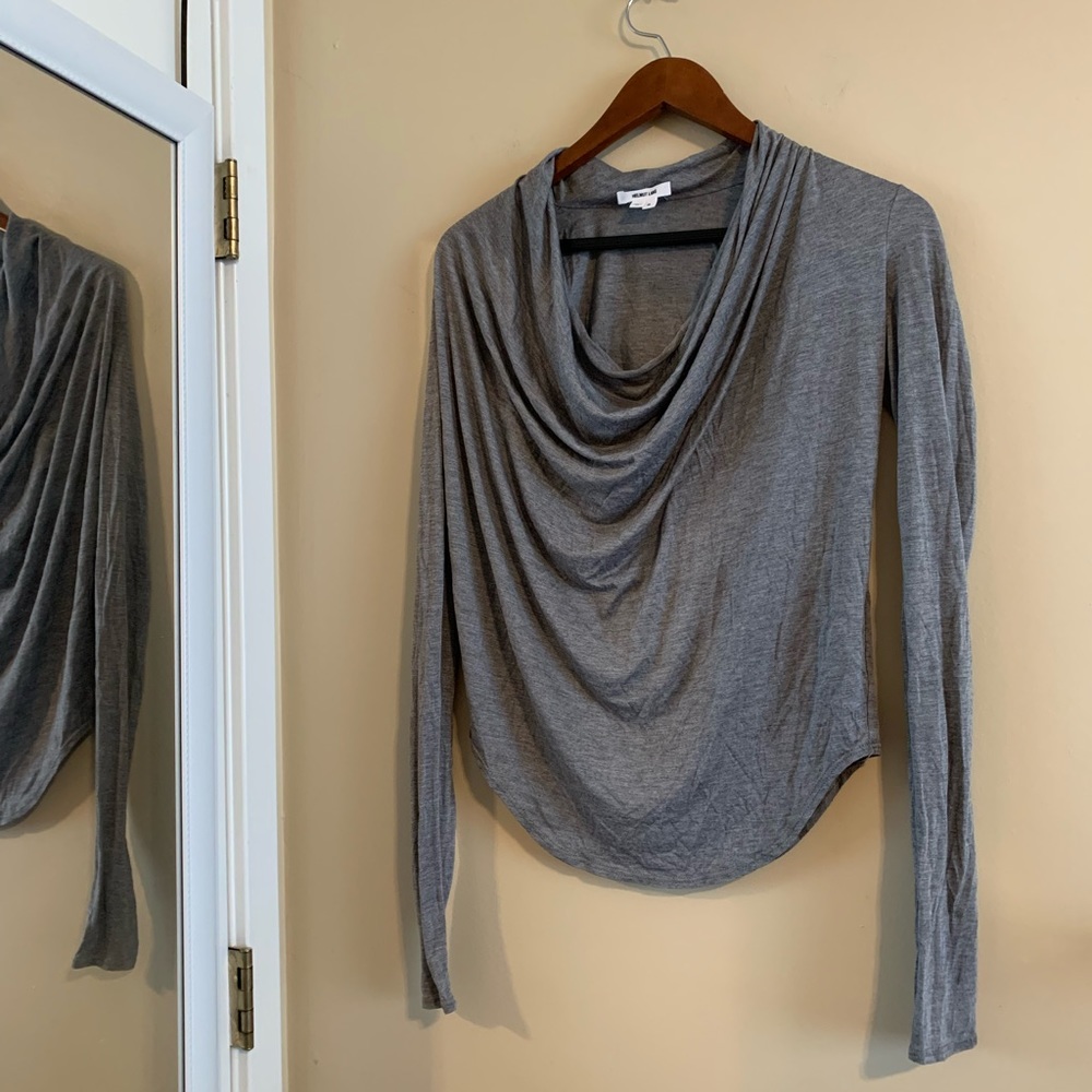 Helmut Lang Grey Top . - image 2
